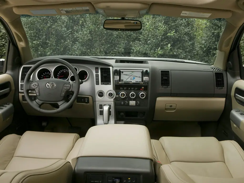 2014 Toyota Sequoia SUV interior