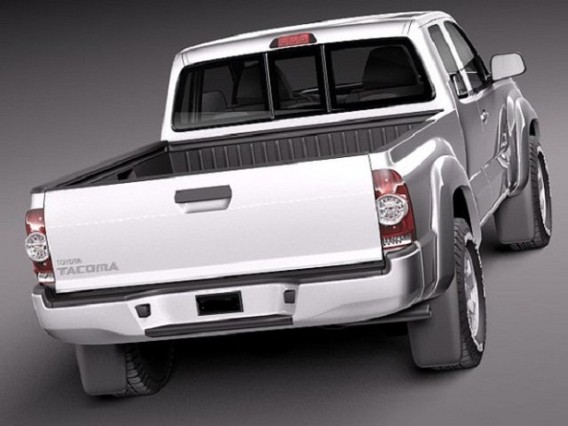 2015 Toyota Tacoma Diesel rear