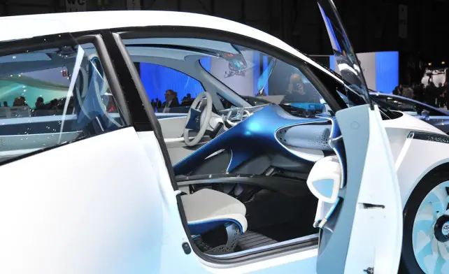 2015 Toyota FT-Bh Hybrid inside