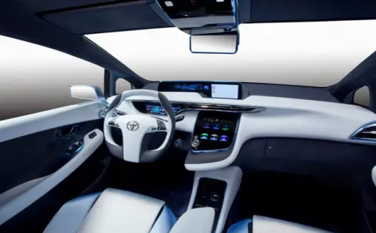 Toyota Hybrid Cars 2015 prius inside