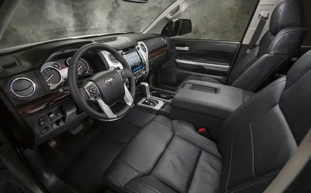 2015 Toyota Tundra TRD inside
