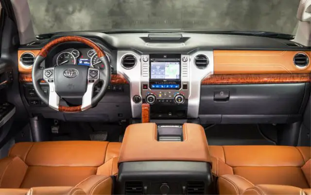 2015 Toyota Tundra TRD interior