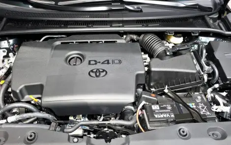 2015 Toyota Avensis engine-model from 2013