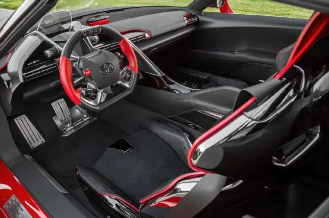 2015 Toyota FT-1 interior