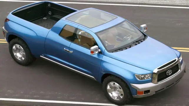 2015 Toyota Hilux from bird perspective