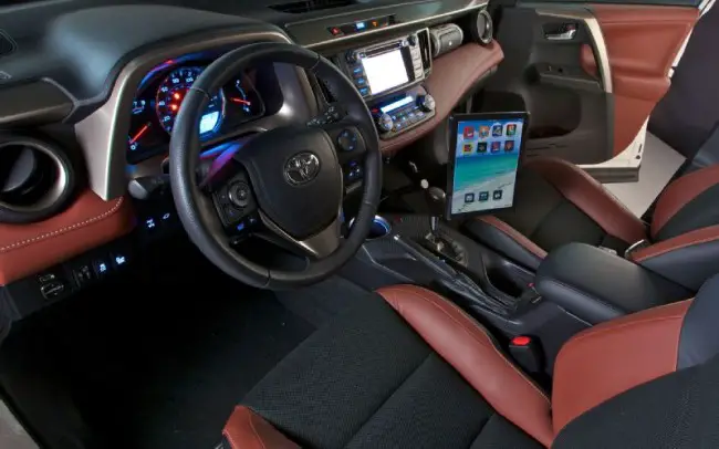 2015 Toyota Rav4 inside