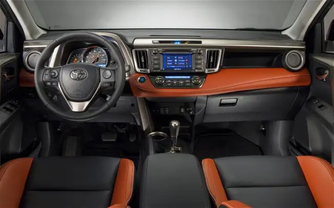 2015 Toyota Rav4 interior