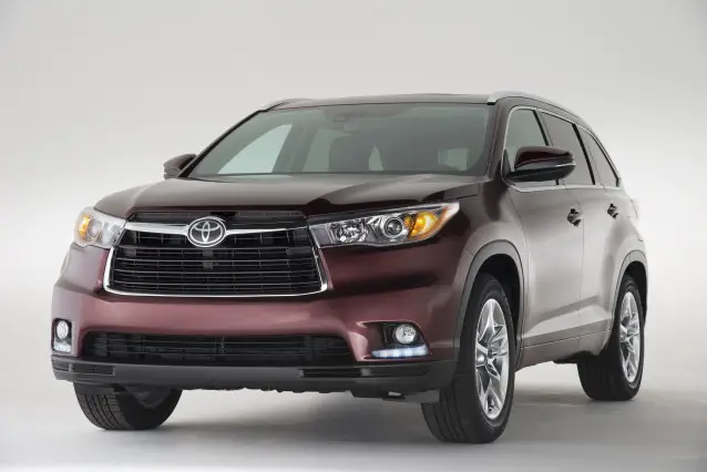 2015 Toyota Kluger front grill