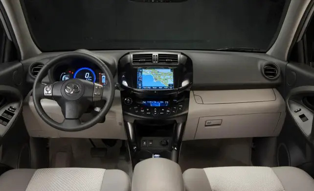 2014 Toyota RAV4 Electric  interior