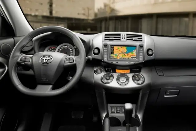 2015 Toyota RAV4 inside