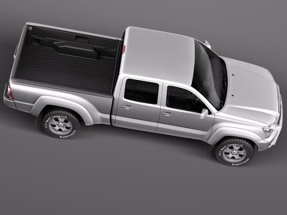2015 Toyota Tacoma Diesel birds perspective