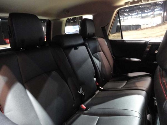 2015 Toyota 4Runner TRD Pro rear seats