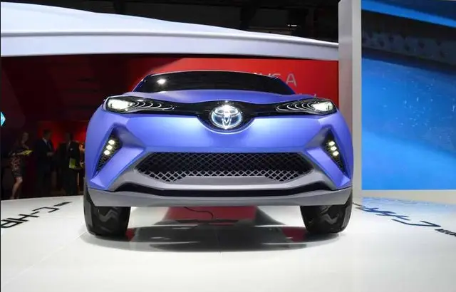 2015 Toyota C-HR front grill