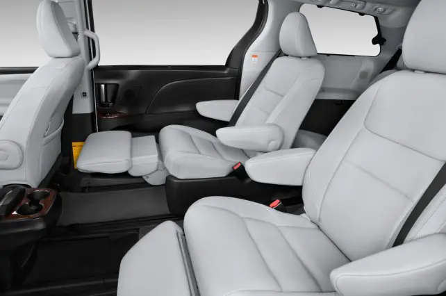 2015 Toyota Sienna rear seats