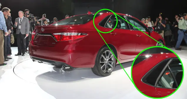 2015 Toyota Camry doors