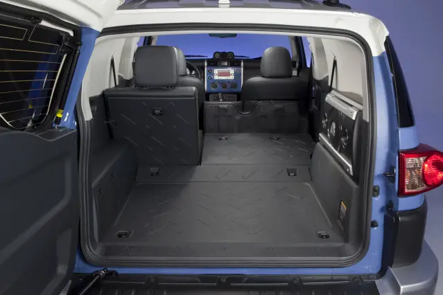 2015 Toyota FJ SUV cargo space