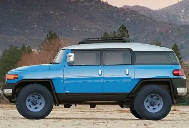 2015 Toyota FJ SUV side