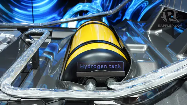 Toyota Hydrogen 2015 hydrogen tank