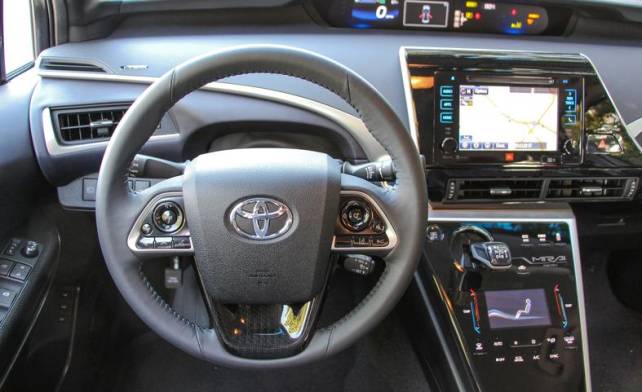 2016 Toyota Mirai steering wheel