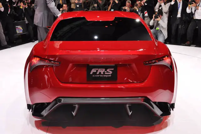 2015 Toyota Scion FR-S (GT 86 rear side