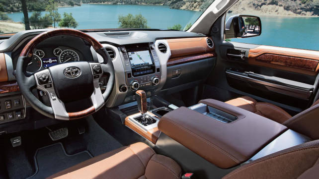 2015 Toyota Tundra Diesel inside