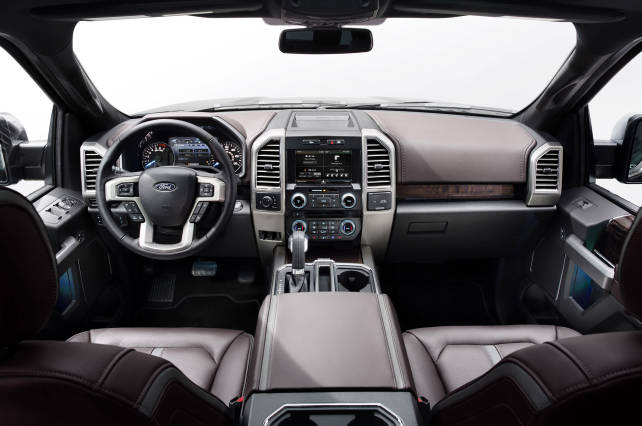 2015 Ford F-150 VS 2015 Toyota Tundra ford f150 interior