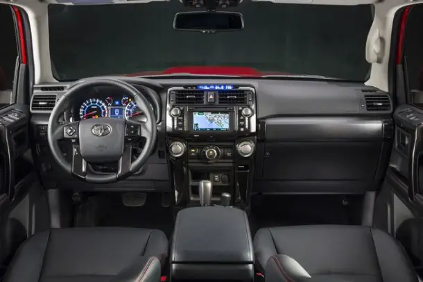 2015 Ford F-150 VS 2015 Toyota Tundra interior of tundra