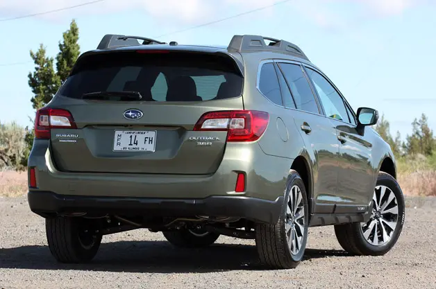 2015 Subaru Outback rear