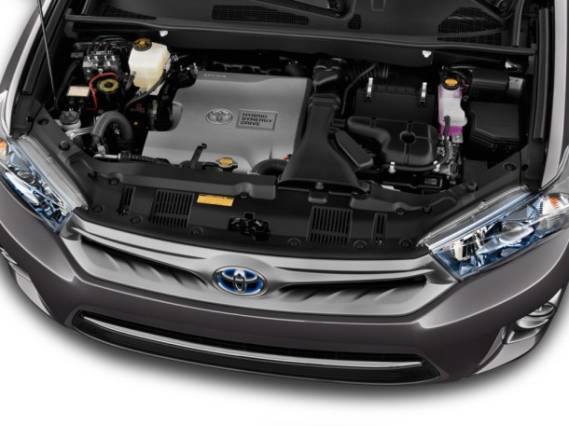 2015 Toyota Highlander Hybrid Limited engine