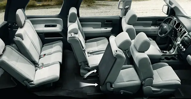 2016 Toyota Sequoia  seats