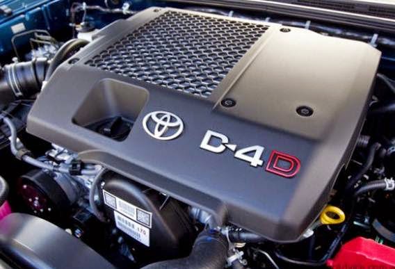 2016 Toyota Tacoma Diesel engine