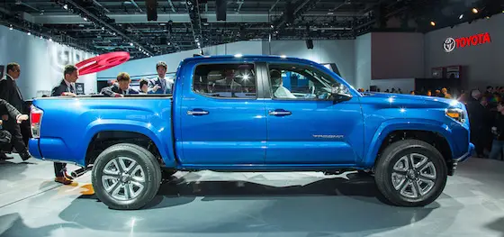 2016 Toyota Tacoma Diesel side