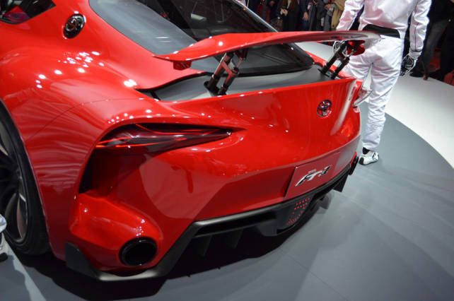 2015 Toyota Supra rear