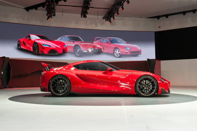 2015 Toyota Supra side