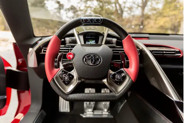 2016 Toyota Supra Convertible interior steering