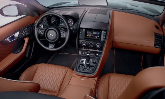 2017 Jaguar F-Type SVR Interior